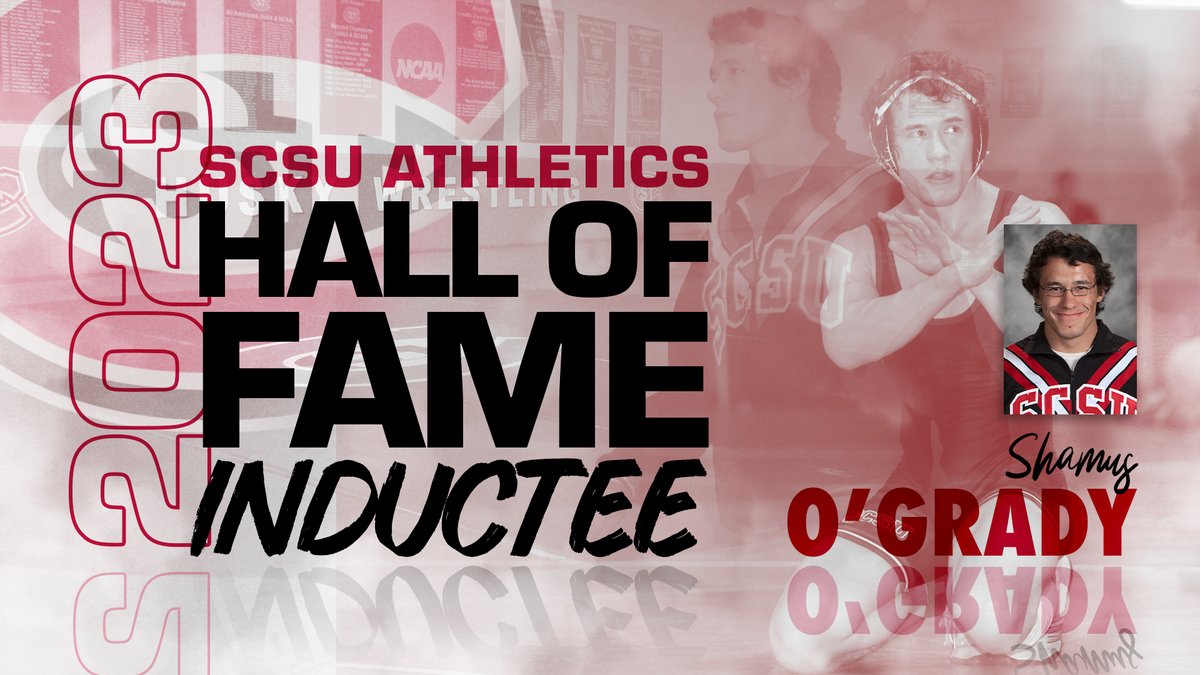 𝙃𝘼𝙇𝙇 𝙊𝙁 𝙁𝘼𝙈𝙀 𝙄𝙉𝘿𝙐𝘾𝙏𝙀𝙀

Congratulations to @SCSUHuskies_WR's Shamus O'Grady for being named to the 2023 Hall of Fame class!

#GoHuskies 🐾