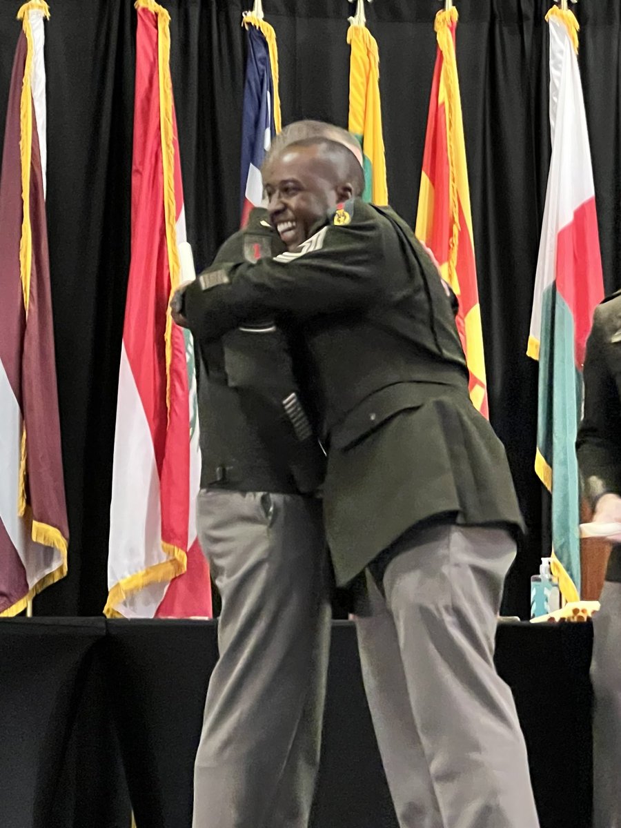 Congratulations to all the Class 73 graduates of the Sergeants Major Academy! Especially to my brother, MSG Smith, who was so excited he hugged @USArmySMA!! #winningmatters #peoplefist #beallyoucanbe #leadershipmatters
@NCOLCoE