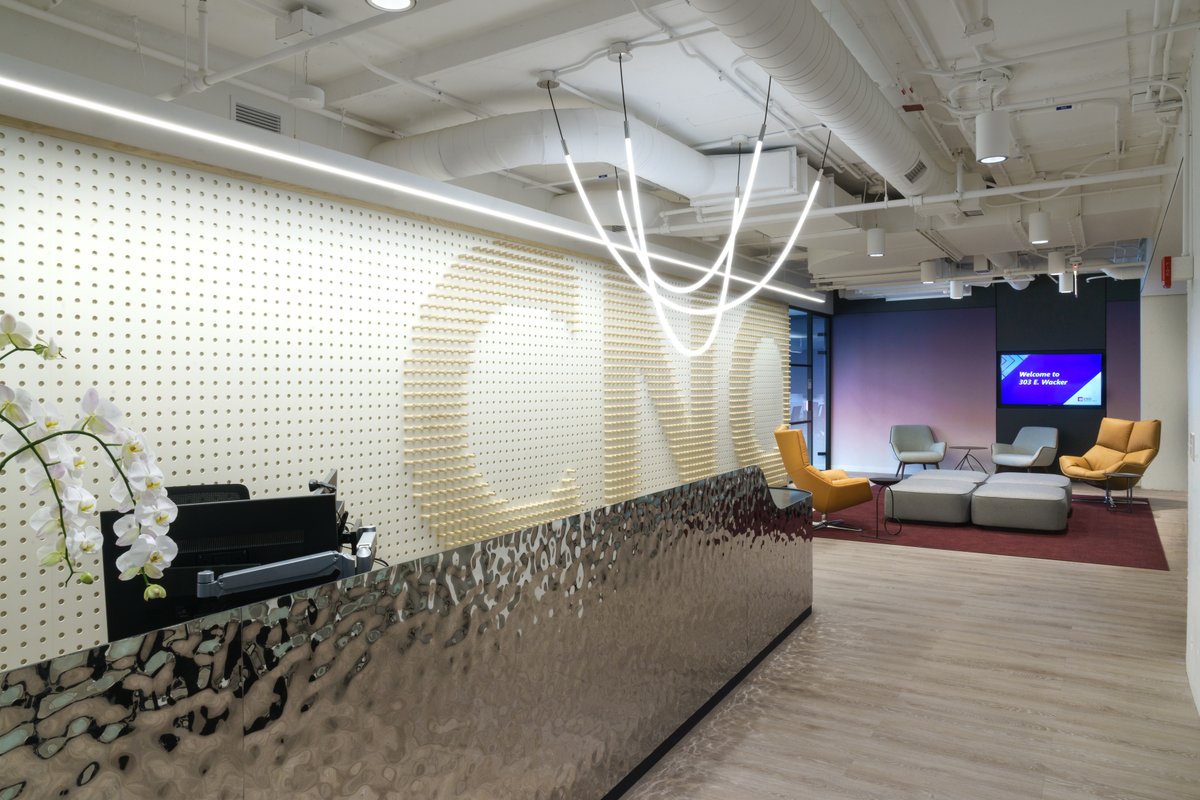 CNOFinancial's tweet photo. It’s official. CNO held a ribbon cutting event to celebrate our new Chicago office. Our innovative new workspace is a hub of connectivity, collaboration, concentration, and celebration. Read more here: https://t.co/OwGNcttWfD #303CNO, #CNOChicago, #LifeAtCNO” https://t.co/XWd54x3hqc