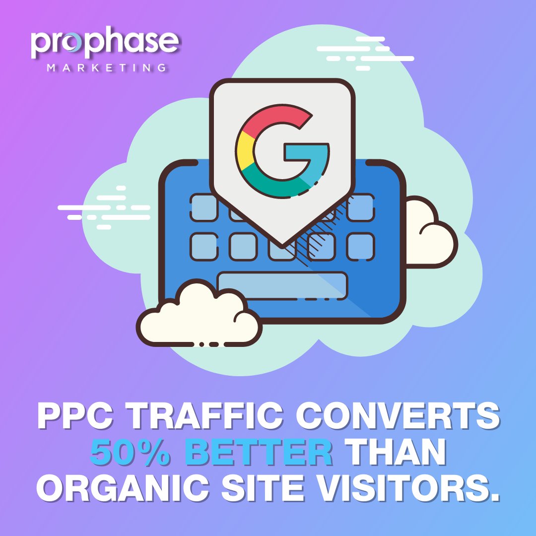 ProphaseMktg's tweet image. Are you looking to maximize your ROI and soar above the competition? Gain instant visibility, targeted leads, and measurable results with our PPC services!

Learn more: bit.ly/3VFIqD2  

#ProphaseMarketing #Prophase #Marketing #FullServiceMarketing #PPC #GoogleAds