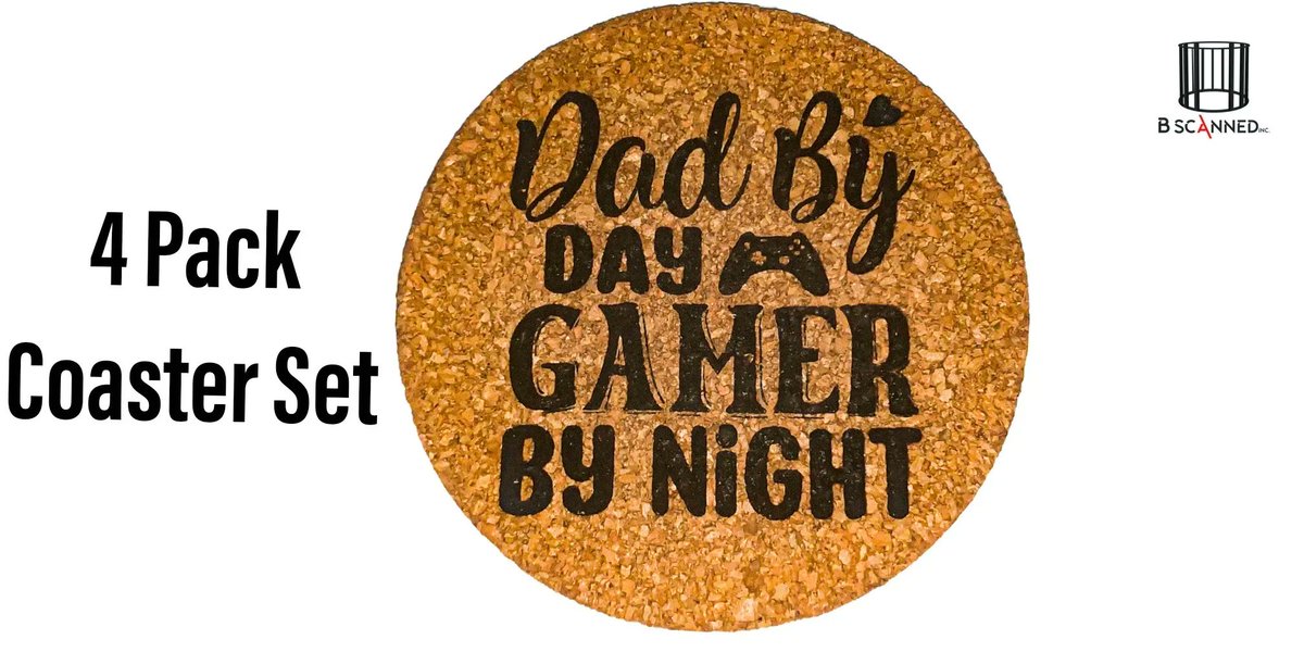 BscannedINC's tweet image. 🎮👨 Celebrate Father&apos;s Day with coasters for that gamer Dad in your life!!👨🎮

#FathersDay #GamingCoasters #CrescentHeightsNightMarket #CustomGifts #GamerDads #UniqueGifts