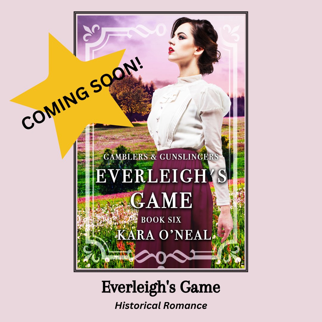 Yay!!!
EVERLEIGH'S GAME is about the hit the shelves!!!! She's full of sass and vinegar and disrupts the life of a very proper and stuffy attorney. It's soooooooo GREAT!
📚💕📚💕📚💕📚💕📚💕📚
#HistoricalRomance #WesternRomance #RomanceReaders #RomanceBooks #RomanceNovels #AHAgrp