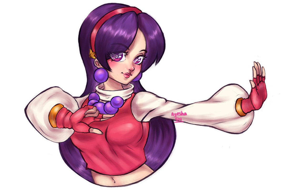 We did more today with #athenaasamiya #KOF #KOFXV #kof2002 #kof #fanart #koffanart look!!!!