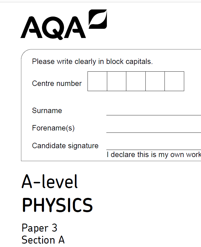 Hookean1's tweet photo. Tell me you can't set proper Physics A-Level papers without telling me you can't set proper Physics A-Level papers... https://t.co/MAUhuEcp7l