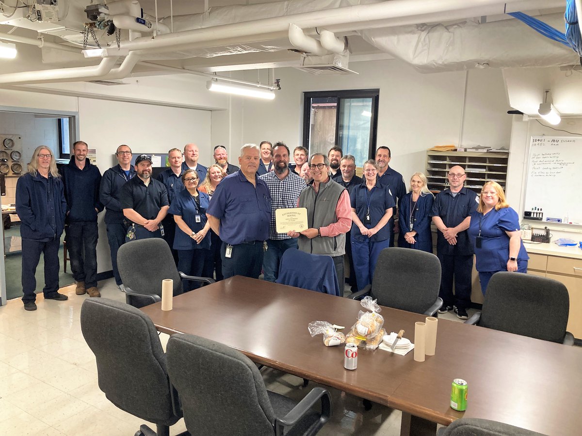 BrownWIExec's tweet photo. Congratulations to Greg Eichhorn on his retirement after 25 years with @browncountywi! Greg has been a very dedicated and excellent Facilities worker! #ThankYou  #publicservice https://t.co/kpoLSkWZPg