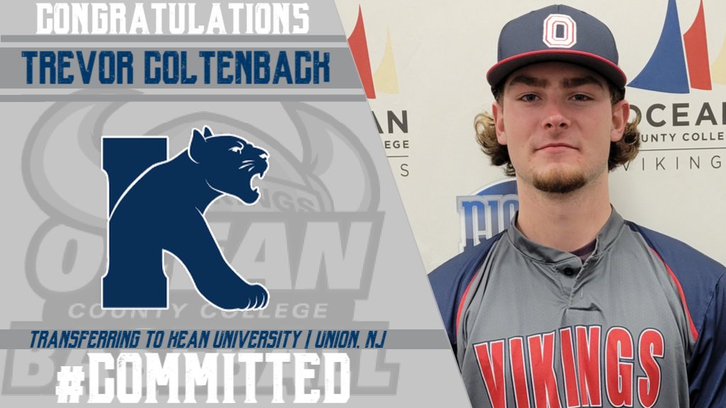 Congratulations and best of luck to spring 2023 OCC graduate Trevor Coltenback, who will be continuing his academic and athletic career at Kean University this fall! ⚾️