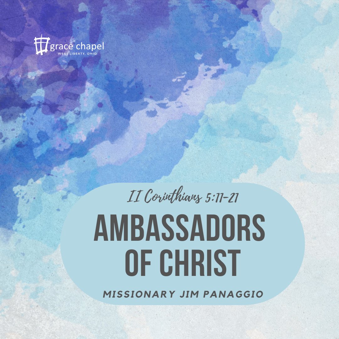 GraceChapelWL's tweet photo. Join us this Sunday at 10:30, in-person or on-line.
#SundayWorship #GraceChapelWestLiberty #WorshipService #2Corinthians #AmbassadorsOfChrist ✝️⛪📖💜 https://t.co/4IN4Z1YrYN