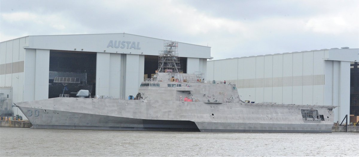 bowtiewaiter1's tweet photo. Austal USA lays keel for last Littoral Combat Ship, the vessel ‘that made the company’ https://t.co/DJr2khrwRw https://t.co/C2yFpK30EU