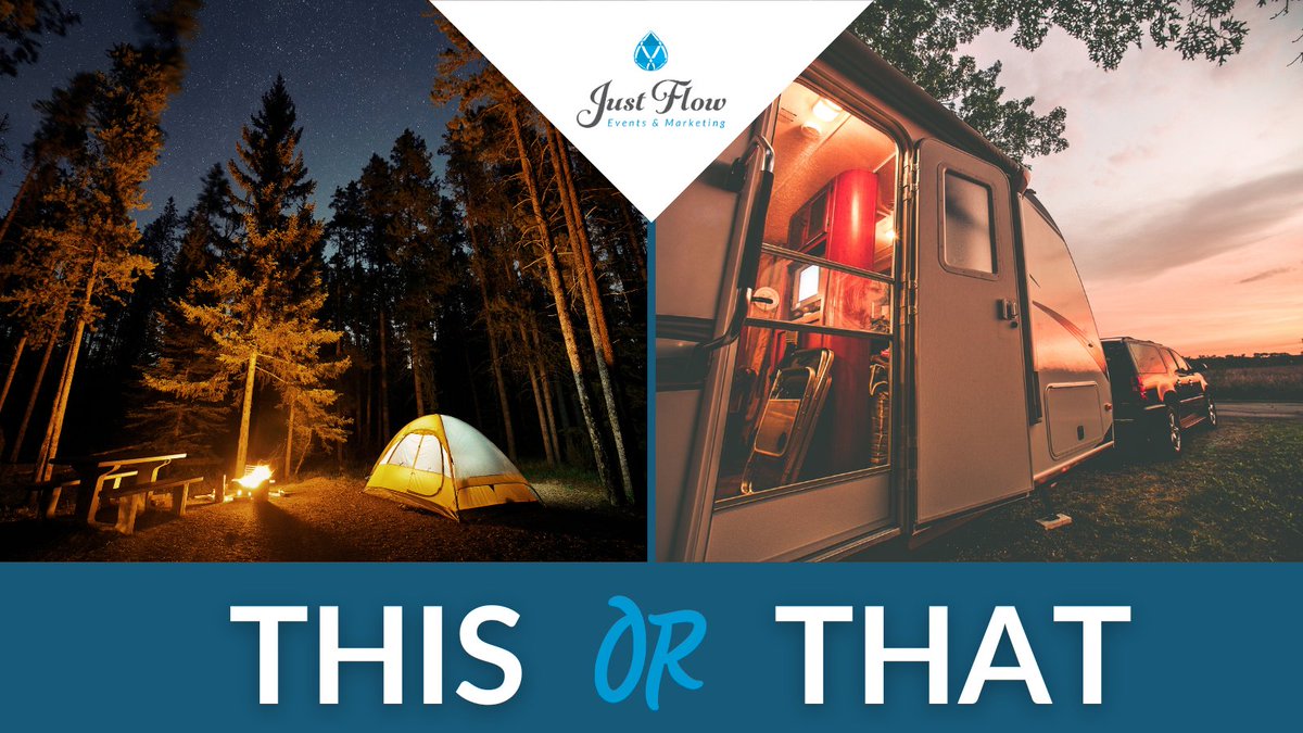 June is #NationalCampingMonth! ⛺ 🌙 🔦

Would you rather spend a summer weekend camping in a tent or in an RV?

#justflownh #justflow #nationalcampingmonth #campingmonth #tentcamping #rvcamping #summernights #summercamping #camping