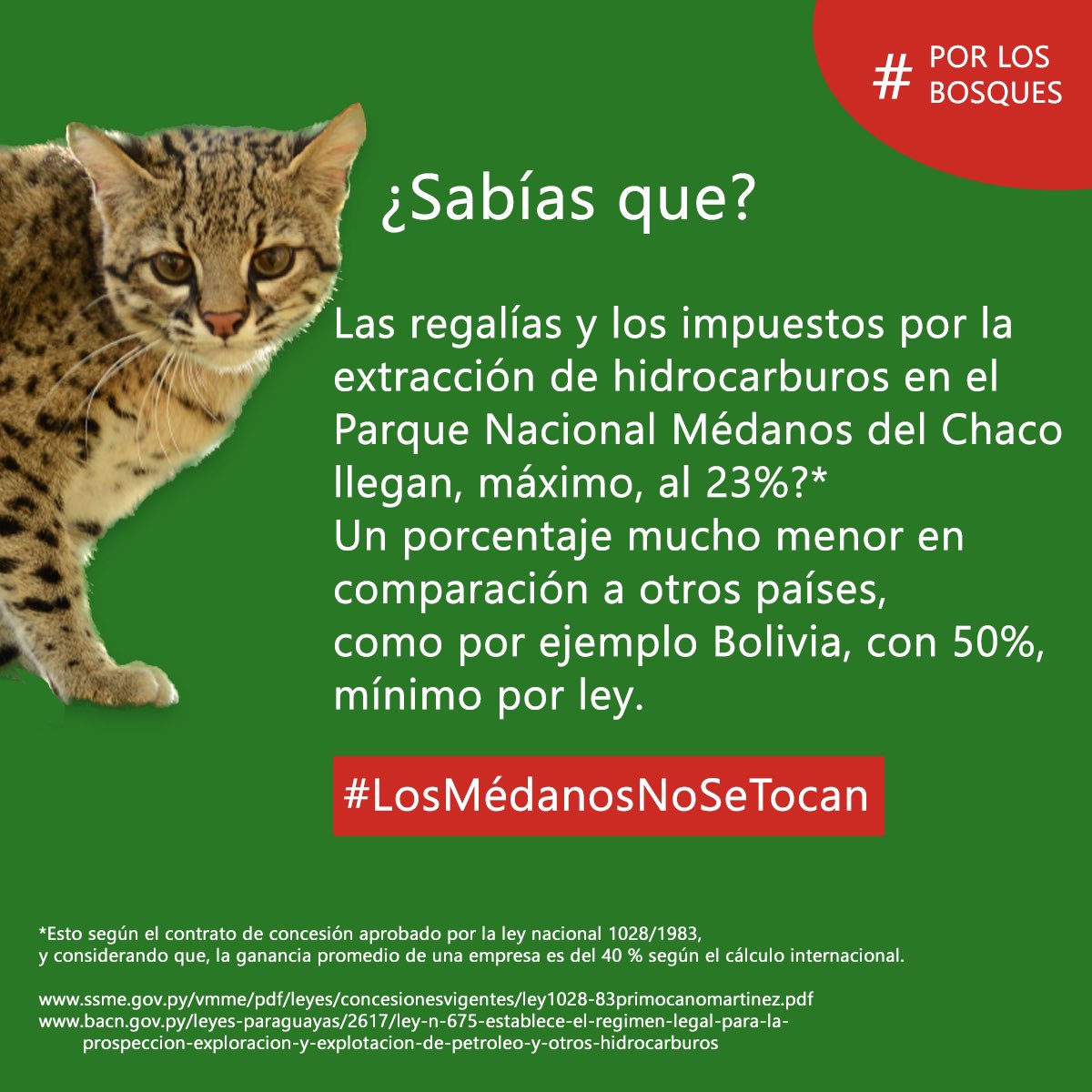 Por favor compartí ‼️🇵🇾
Estos ingresos de tan bajo nivel ni son suficientes para compensar los daños ambientales, ni para construir la infraestructura necesaria.
#LosMedanosNoSeTocan