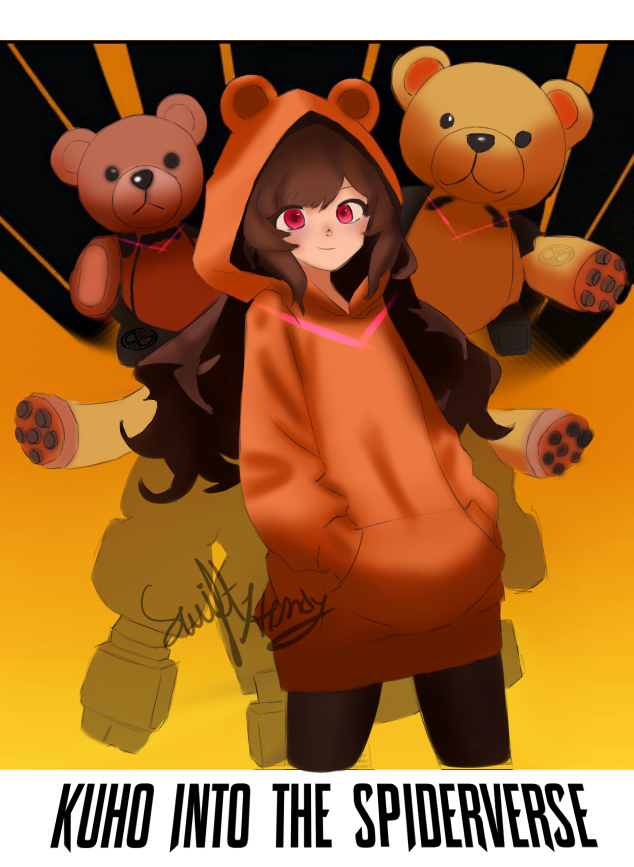 GamesHendrix's tweet photo. Kuho Matoru as Peni Parker across the
SPOODER-VERSE
@Kuho_Marble #SpiderVerse #Spiderversefanart https://t.co/qFgZQVhGEE