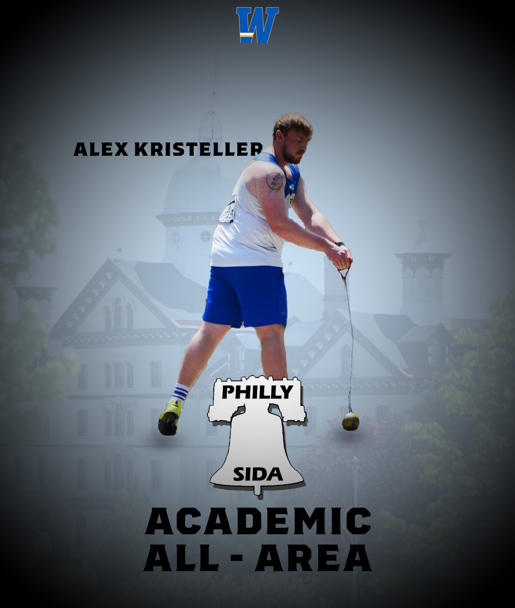 Weight throw National Champion grabs PhillySIDA Academic All-Area! Congrats Alex!!

#GoWidener #PlayWithPride