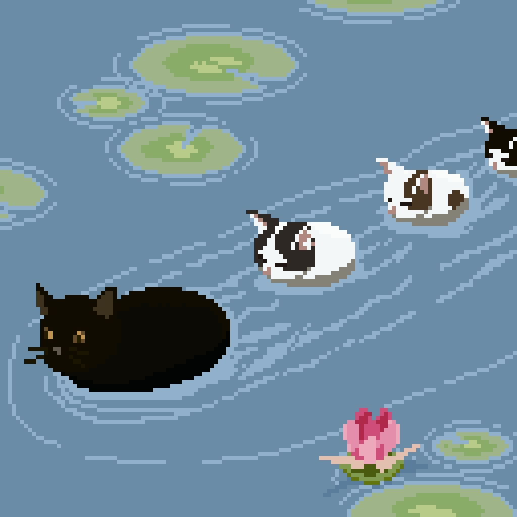 Loafs on the lake