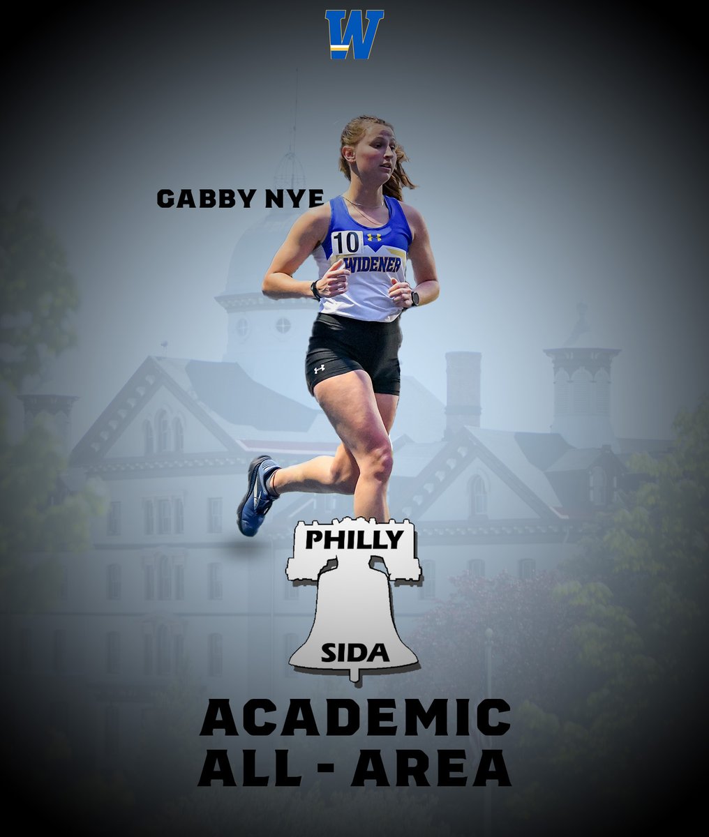 Another PhillySIDA Academic All-Area for Gabby Nye!! Congrats!!

#GoWidener #PlayWithPride