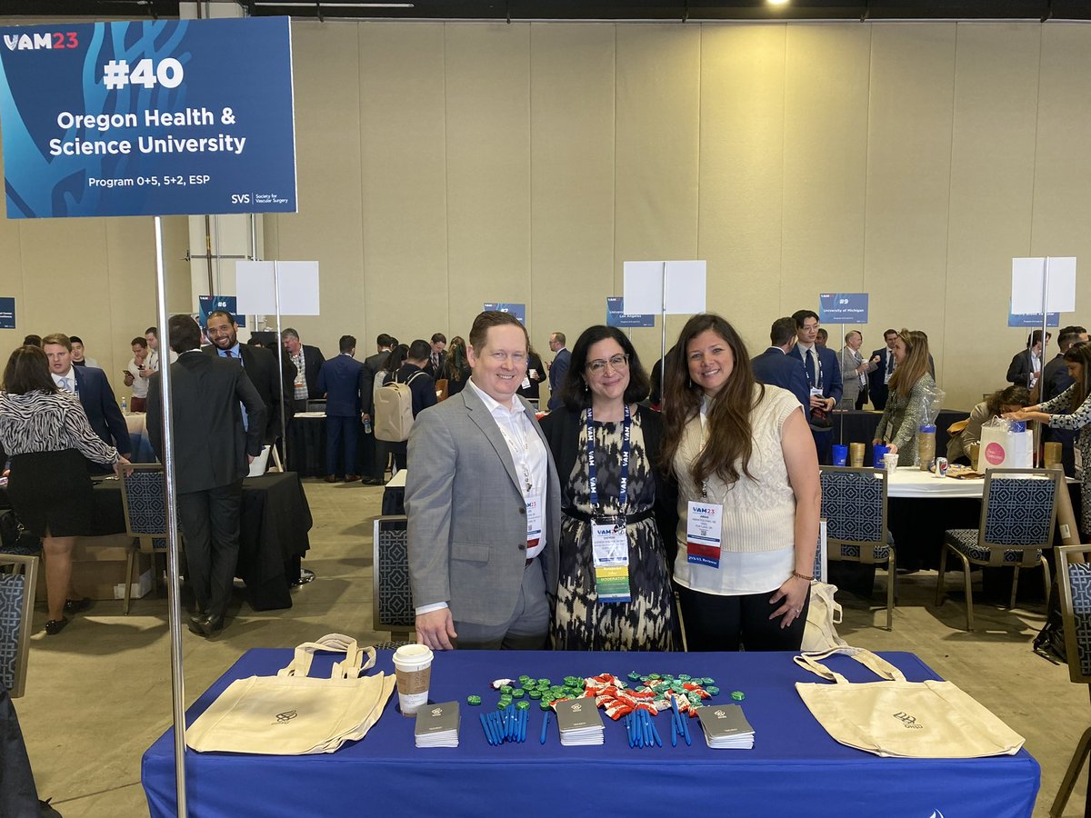 VAM Residency Fair “Though I do not believe that a plant will spring up where no seed has been, I have great faith in a seed. Convince me that you have a seed there, and I am prepared to expect wonders.” -Thoreau @OHSUvascular @LeoDaabMD @ShereneShalhub #VAM23