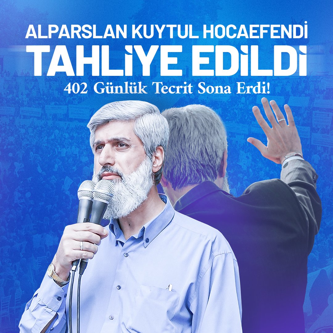 #AlparslanHocayaÖzgürlük 
#AdanaAdliyesi 
Elhamdülillah☝️☝️