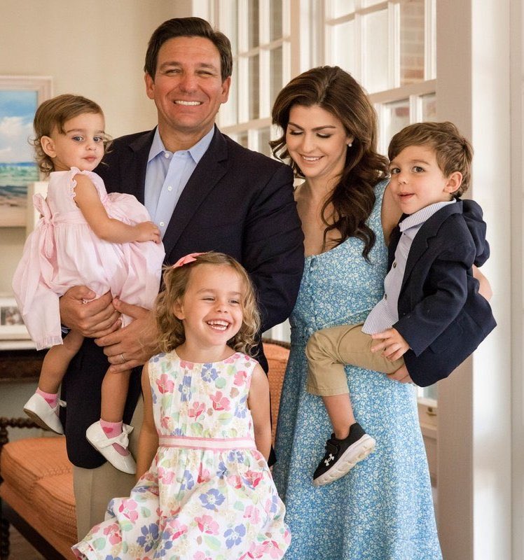 Our household is a Christ-centered household and we are raising our kids with those values - Ron DeSantis, Florida Governor