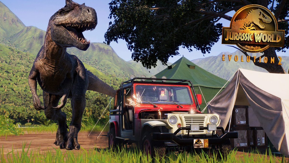 'Look ma! I destroyed it myself!' - Allosaurus

'🎇💀' - Jeep

#JurassicWorldEvolution2