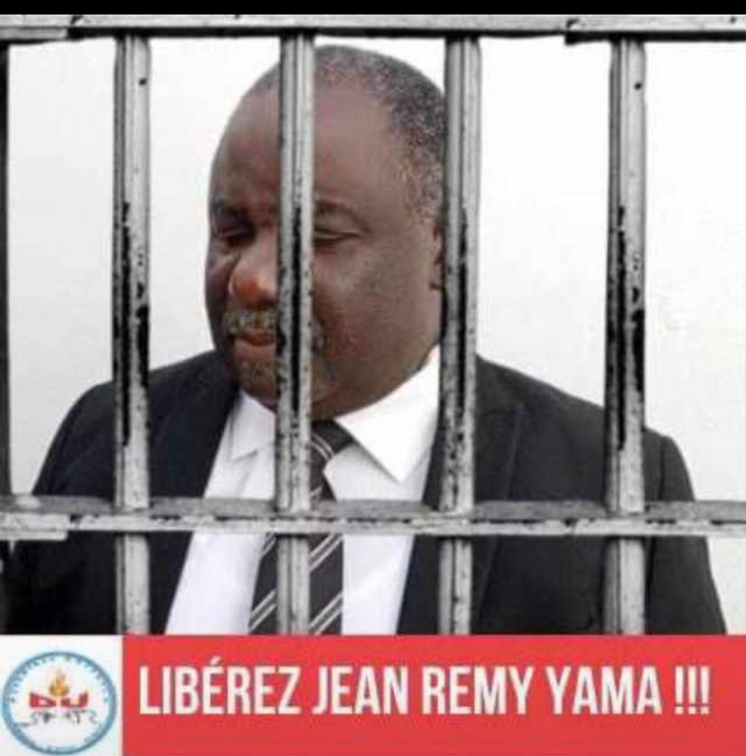 panthere_lacust's tweet photo. Jean Rémy YAMA, enseignant de mécanique des fluides, président de la  la plus grande centrale syndicale du Gabon, la  Dynamique Unitaire, voilà 15 longs mois est enfermé par le régime d'ali bongo.
Je rêve que chaque Gabonais s'empare de ce combat, c'est d'abord ça la lutte https://t.co/ugA7tZislB