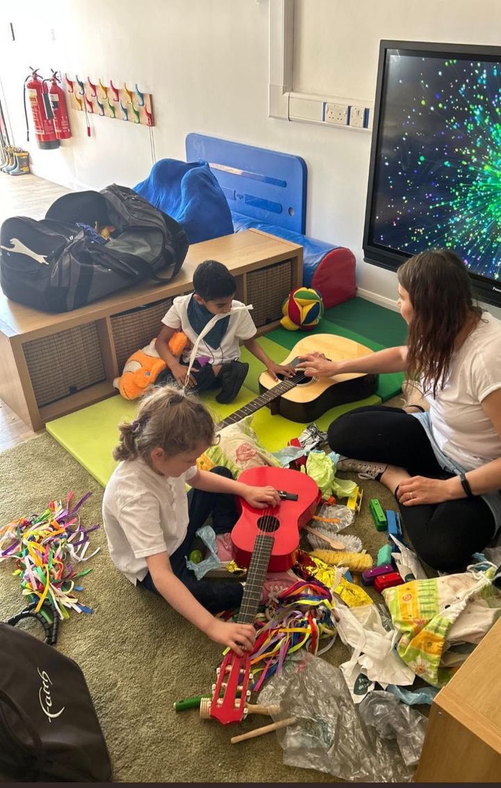 Amazing progress made in our session with <a href="/Alison_Turpin/">Alison Turpin Music</a> today. We so appreciate Alison’s skills and flexibility with her delivery of such an important area of learning. #rcpmusic