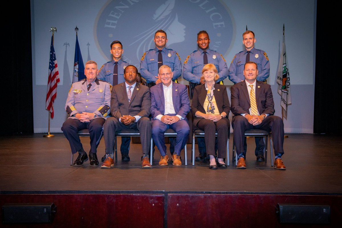 Please welcome Henrico County Police Division’s newest additions to the team!  Graduating from Henrico Police’s 77th Basic Police Academy, these four officers have spent the past 34 weeks training and learning everything they can to become the best police officers they can be.