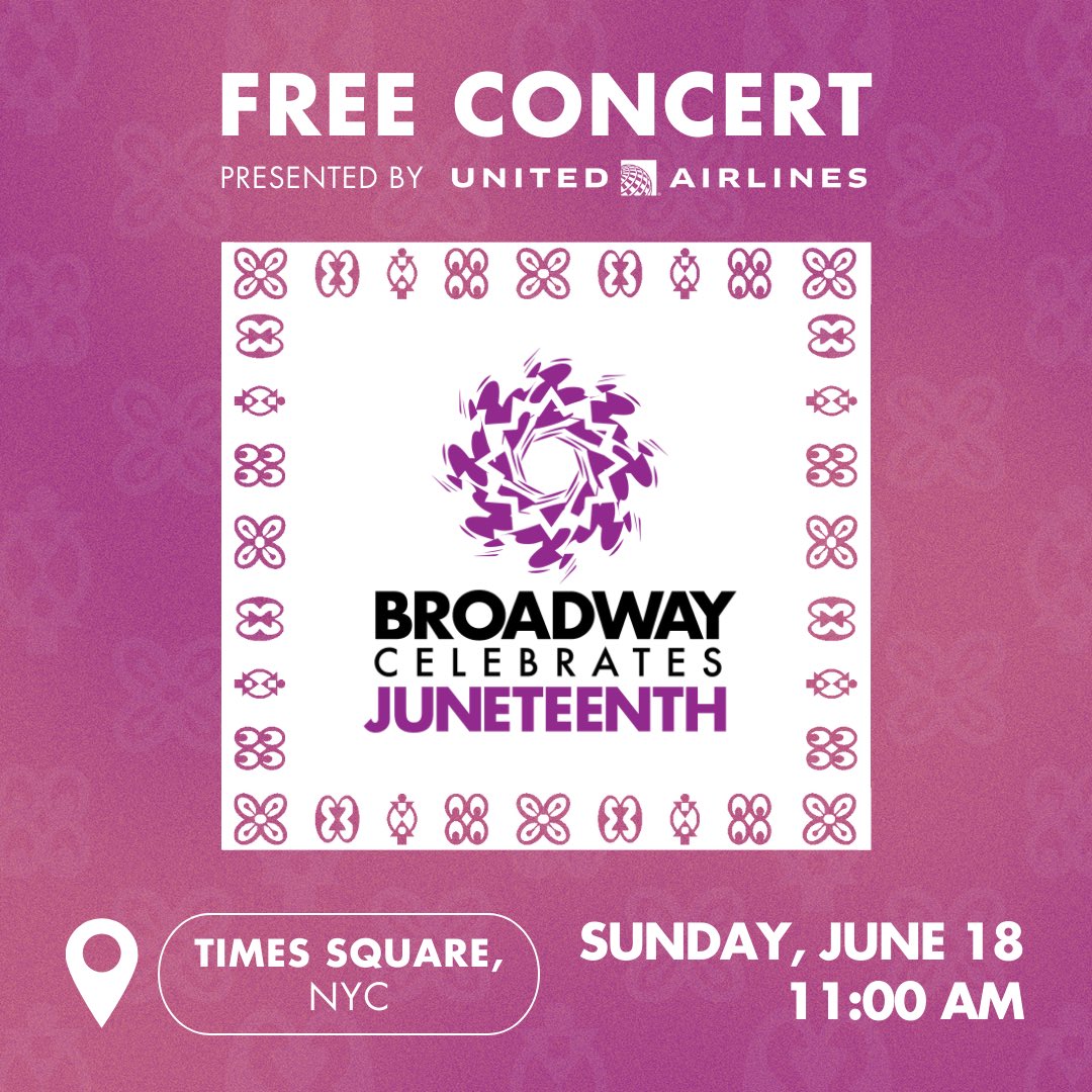 Come celebrate! 
#juneteenth #concert #free