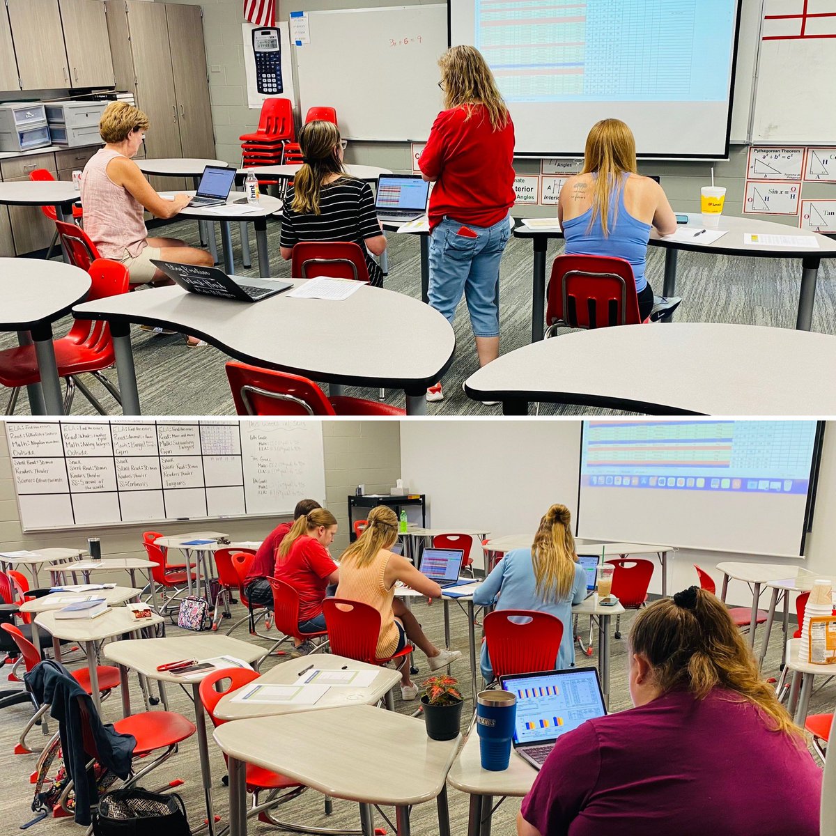 Such a great past couple of days watching our MS Staff collaborate together on our upcoming MTSS class period for the school year. We are excited to be prepared and continue to keep growing our students in reading and math! 💯 📚
#intervention #extension #enrichment #TheFalconWay
