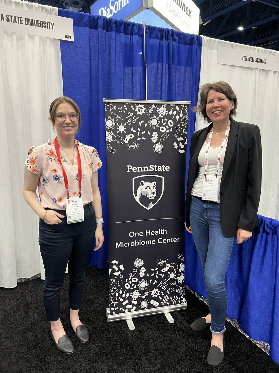 So grateful for the amazing people and research being shared at #ASMicrobe #ASM2023 @MicrobiomeData @PSUmBiome @JuliaMKelliher Reid Longley @Botanichole