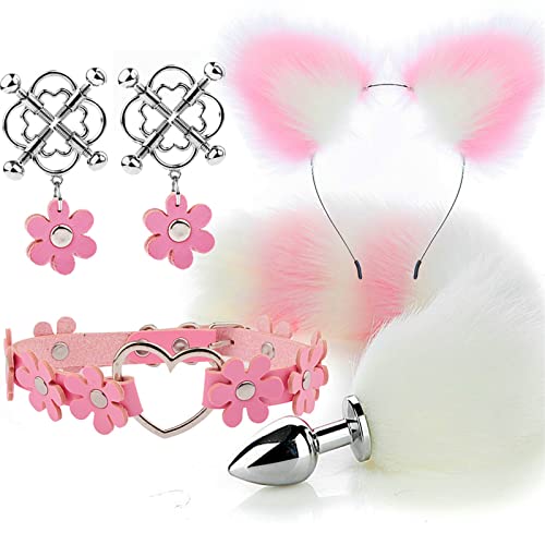 I just received PQKuss Anal Plug Butt Plug Paaren Cosplay mit Fuchsschwanz  4pcs/set Analplug Schwanz Sex Toys Plsch Katze Ohren Stirnbnder  Haarschmuck Sex Spielzeug Set(Rosa-D) - Rosa from Anonymous via Throne.  Thank