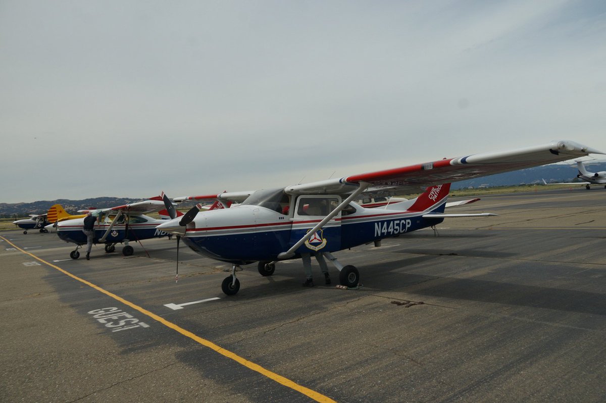 CAPGroup2CA's tweet photo. Group 2 held a highly successful SAREX at Livermore Airport on the 10-11 June. At the SAREX were 74 members comprising the Command Team, Comms, Ground, and Air. The SAREX completed 25 air sorties, and 15 ground sorties. Great job Group 2 on training to respond!
#civilairpatrol https://t.co/MesanCBMqw