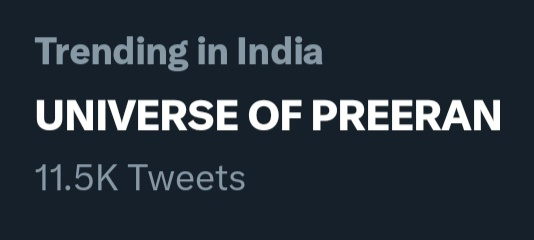 Congratulations 🎉!! To each n everyone who took part in the trend &amp; made it successful✨
so proud of you all🫶🏻
DD noticed the trend &amp; reposted it even🥹 I'm feeling so happy😭🫂💌

•#DheerajDhoopar #ShraddhaArya #PreeRan #DheeShra•