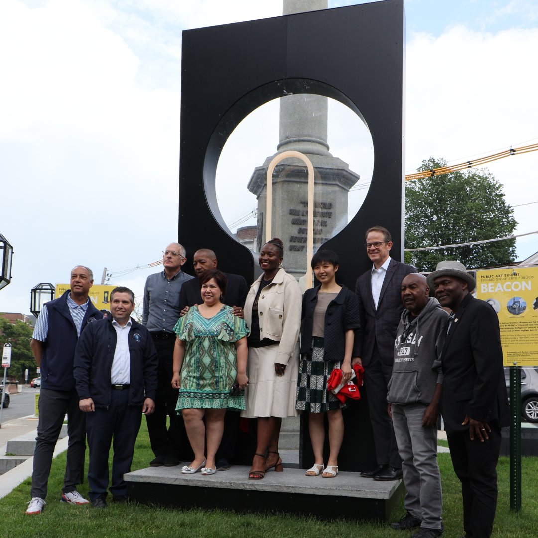 Lewis Latimer House (@latimerhouse) on Twitter photo Last weekend was the ribbon cutting of BEACON in Chelsea, MA, Lewis Latimer's birthplace. This 12-ft tall scupture, created by <a href="/ShervoneNeckles/">Shervone Neckles</a> & <a href="/beamcenternyc/">Beam Center</a>, celebrates Latimer's revolutionary inventions. Don't miss the chance to see it outside Chelsea City Hall until Oct! Last weekend was the ribbon cutting of BEACON in Chelsea, MA, Lewis Latimer's birthplace. This 12-ft tall scupture, created by <a href="/ShervoneNeckles/">Shervone Neckles</a> & <a href="/beamcenternyc/">Beam Center</a>, celebrates Latimer's revolutionary inventions. Don't miss the chance to see it outside Chelsea City Hall until Oct!
