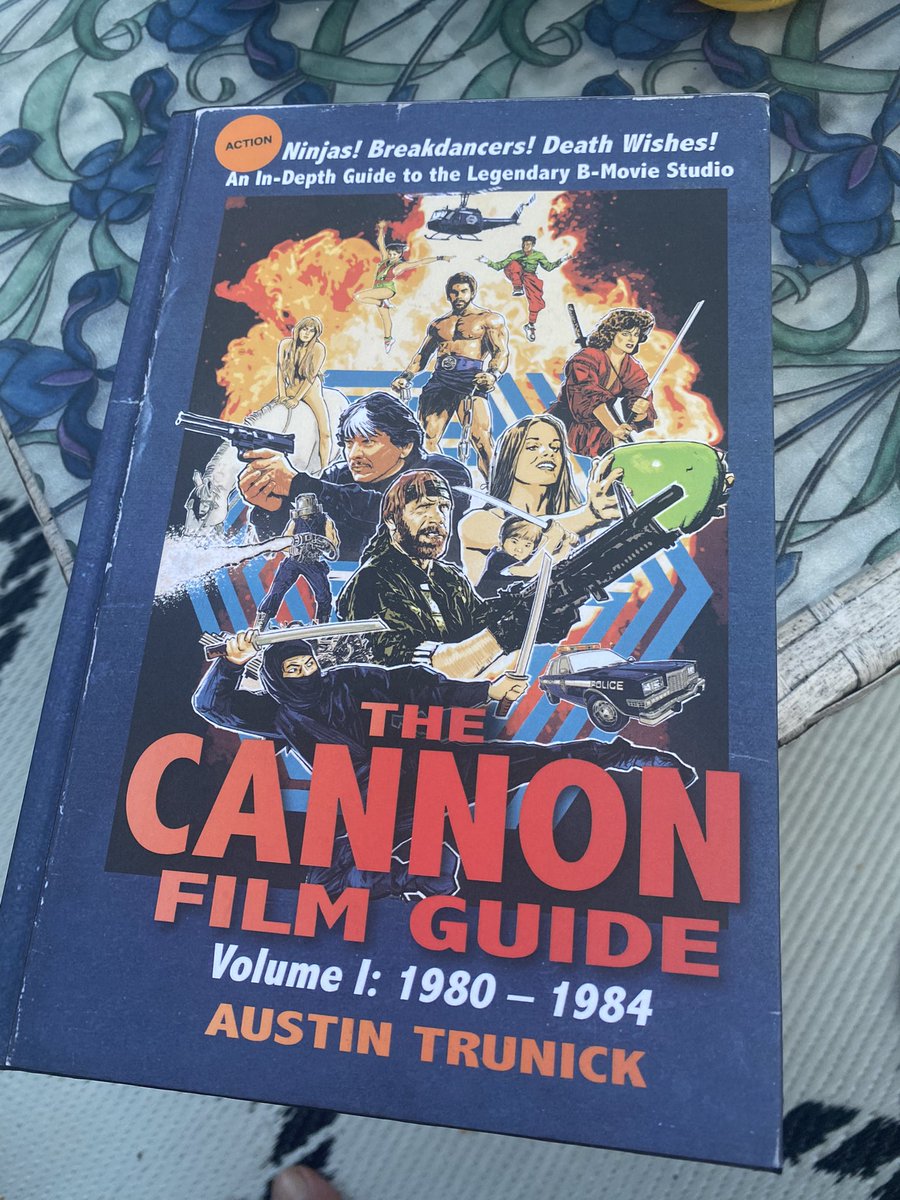 Early Father’s Day present! So excited. <a href="/CannonFilmGuide/">The Cannon Film Guide</a> 
#CannonFilmGuide #CannonFilms