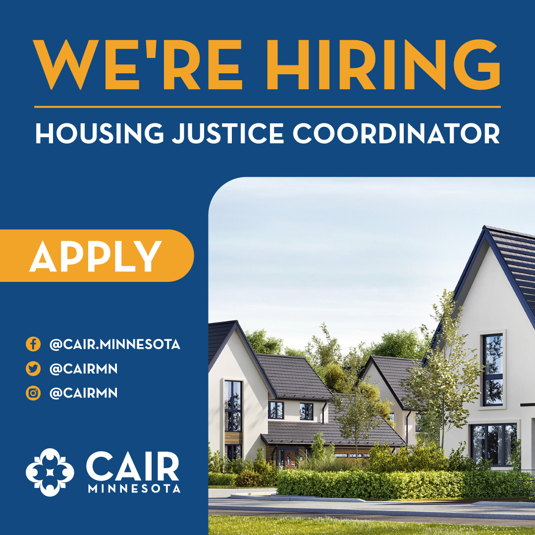 CAIR MN on Twitter "📣 Exciting News! 📣 CAIRMN is hiring a Housing