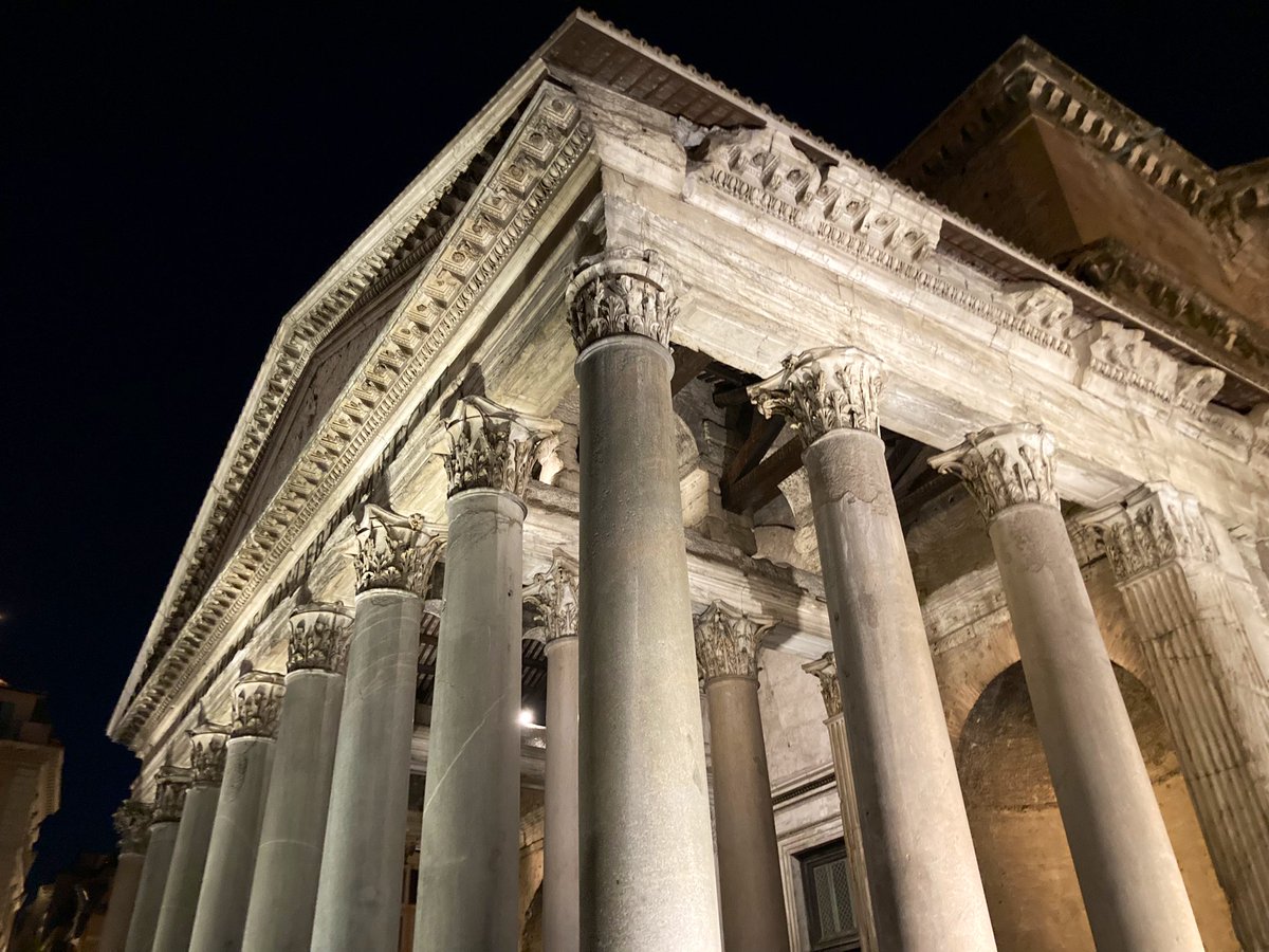 Pantheon at night