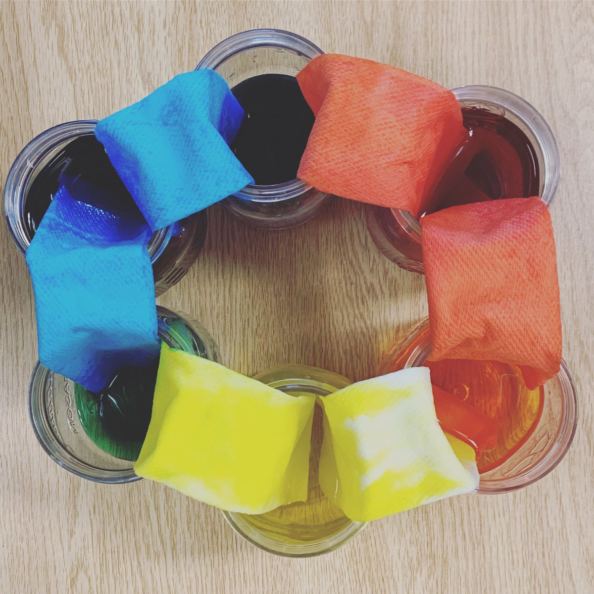 R is for Rainbow! 🌈

Today we did a rainbow experiment!