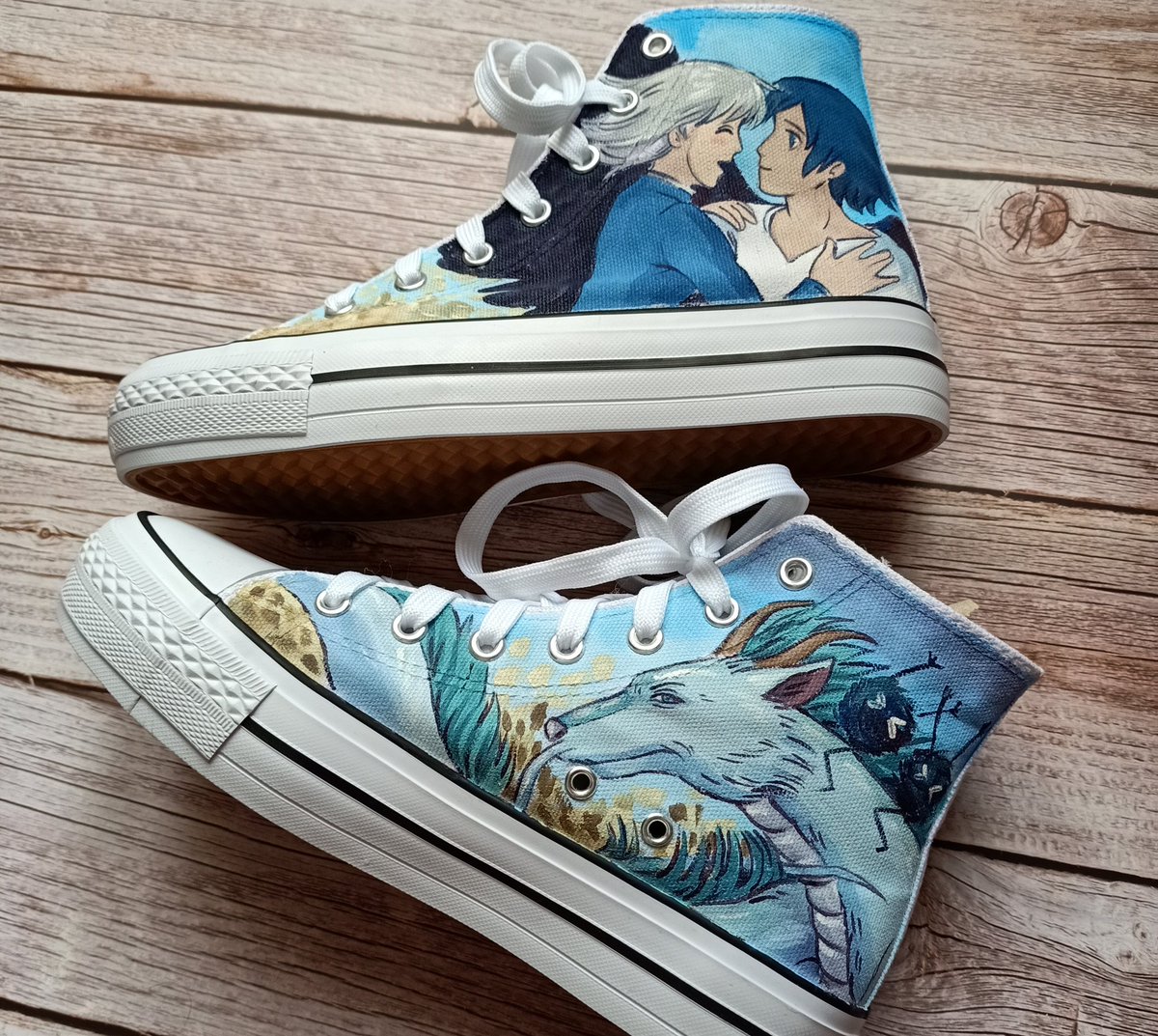 MartaParejoArts's tweet photo. In love con estas zapatillas. Cómo en de la picá me hago unas pa mi de la Historia interminable.
#zapatillaspersonalizadas
#customconverse
#zapatillasmolonas https://t.co/VuOjxoN2rp