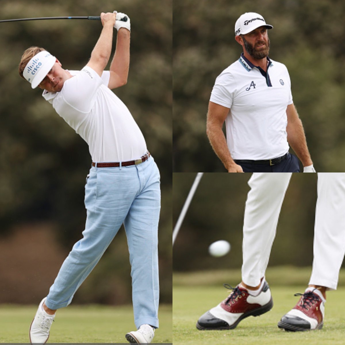 GolfThreadsBlog's tweet image. 🇺🇸🏌️‍♂️🏆U. S. Open Fashion Dimes &amp;amp; Crimes: Day 1

golf-threads.com/2023/06/16/u-s…

Keith Mitchell FTW, ♠️DJ comes up Aces, FootJoy’s Centennial Collection, and more.
…
📷: How/Getty