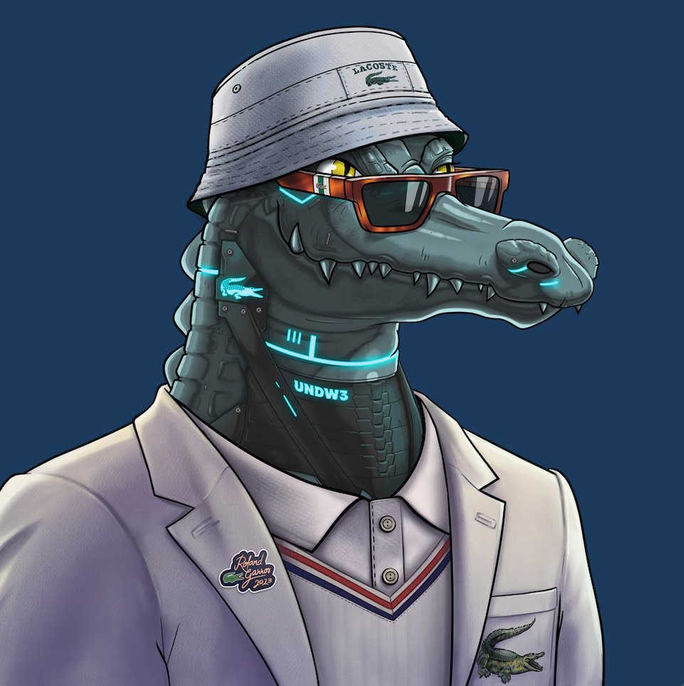 Hello  crocos ! 🐊 

Do you want to enter the swamp ? See it ⬇️

👉Twitter : @undw3_lacoste
👉Discord : discord.gg/undw3

👉The Genesis Pass : opensea.io/collection/lac… 
👉The Emerge : opensea.io/collection/lac…  

#Lacoste #UNDW3 #NFT #1019