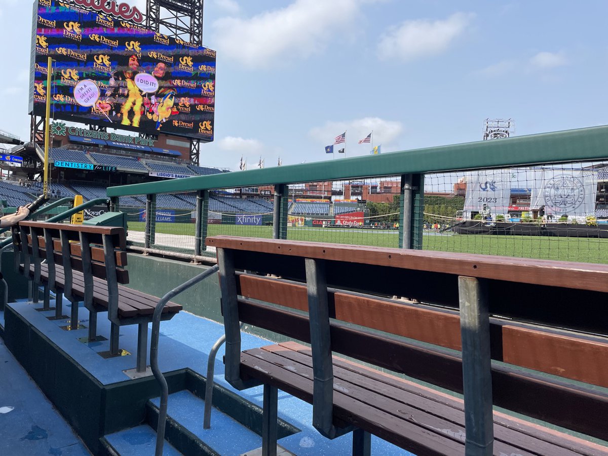 ...and just like that, the skies cleared for the remarkable Class of 2023! Commencement can't wait. #ForeverDragons #Drexel
