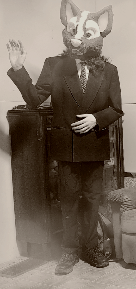 When you go back in time #fursuit #FursuitFriday #furry #Fursona #furryfandom #furrycommunity #pictures