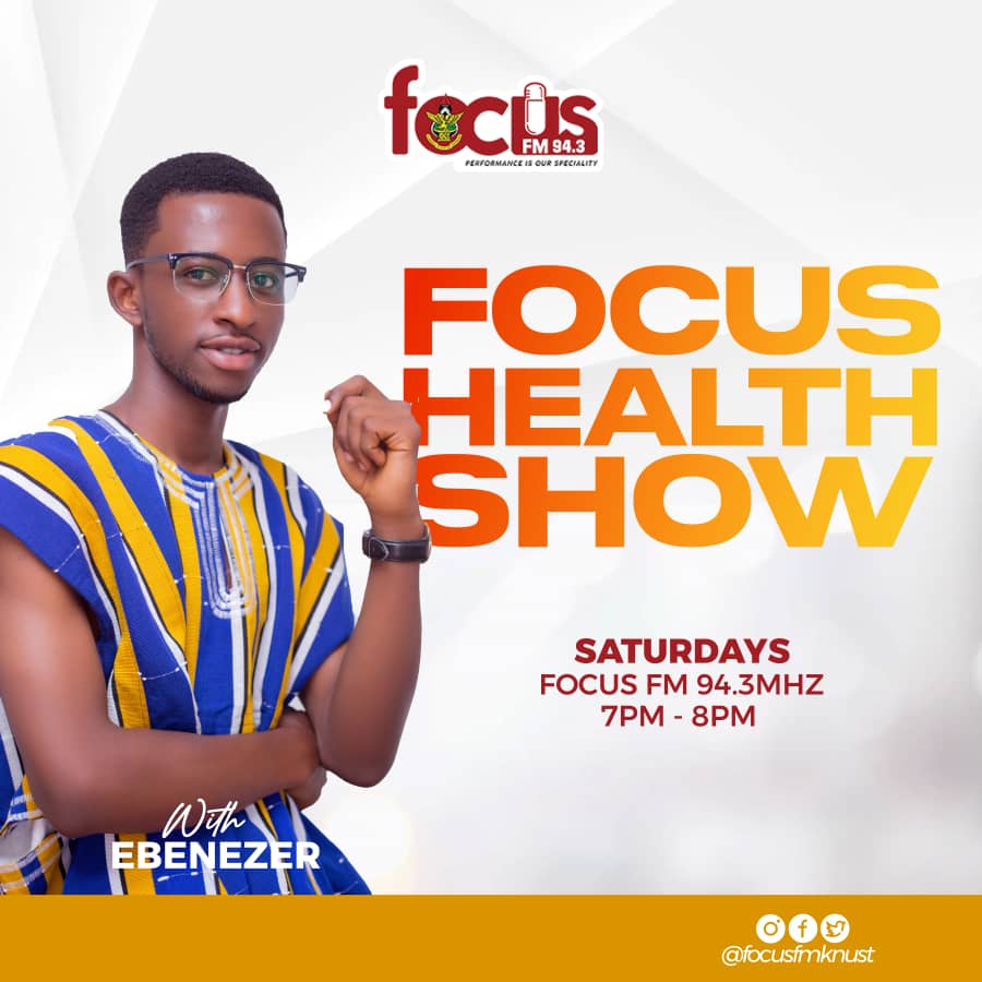 knustfocusfm's tweet photo. On Saturday, at exactly 7PM tune in to Focus FM 94.3Mhz to learn more about "Dealing with Psychological Stress" or follow us live on Facebook at FOCUS FM KNUST to join in the conversation.
#Focus943FM
#focushealth
#knust https://t.co/jZqAOd3ufa