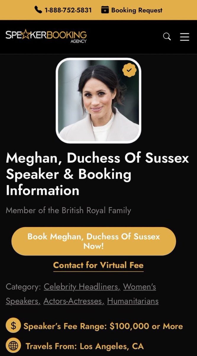 Meghan and the archetype of the eternal Grifter..🤭After Failing at 40X40, failing at Pearl & Failing at Archetype, Meg is back to using her 'white pictures' of her 18 month in the RF and promoting herself as 'a member of the British RF'
So being Black american does not pay🤡😎