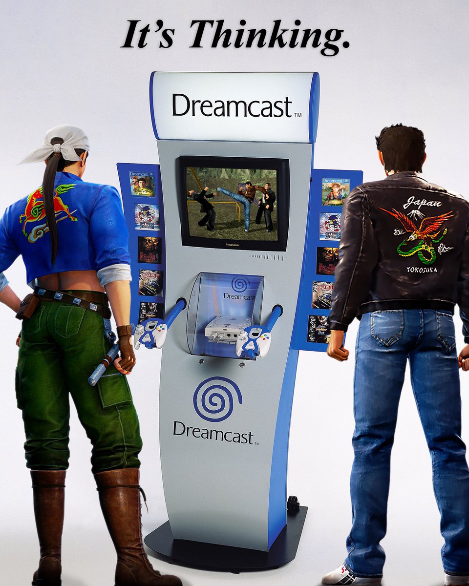 I❤️Dreamcast 

#Shenmue #SEGA #FridayFeeling