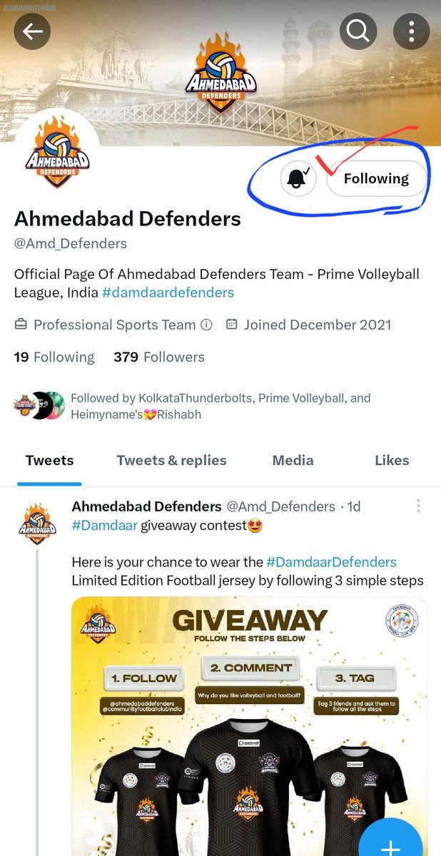 @Amd_Defenders #Damdaar  #DamdaarDefenders
I like volleyball and football because Volleyball and  football offer exhilarating team dynamics, intense competition, strategic gameplay, and the thrill of scoring goals or making powerful spikes.
@Sandeep55223259
@Amitsha05006851 
@ShardaS03626409