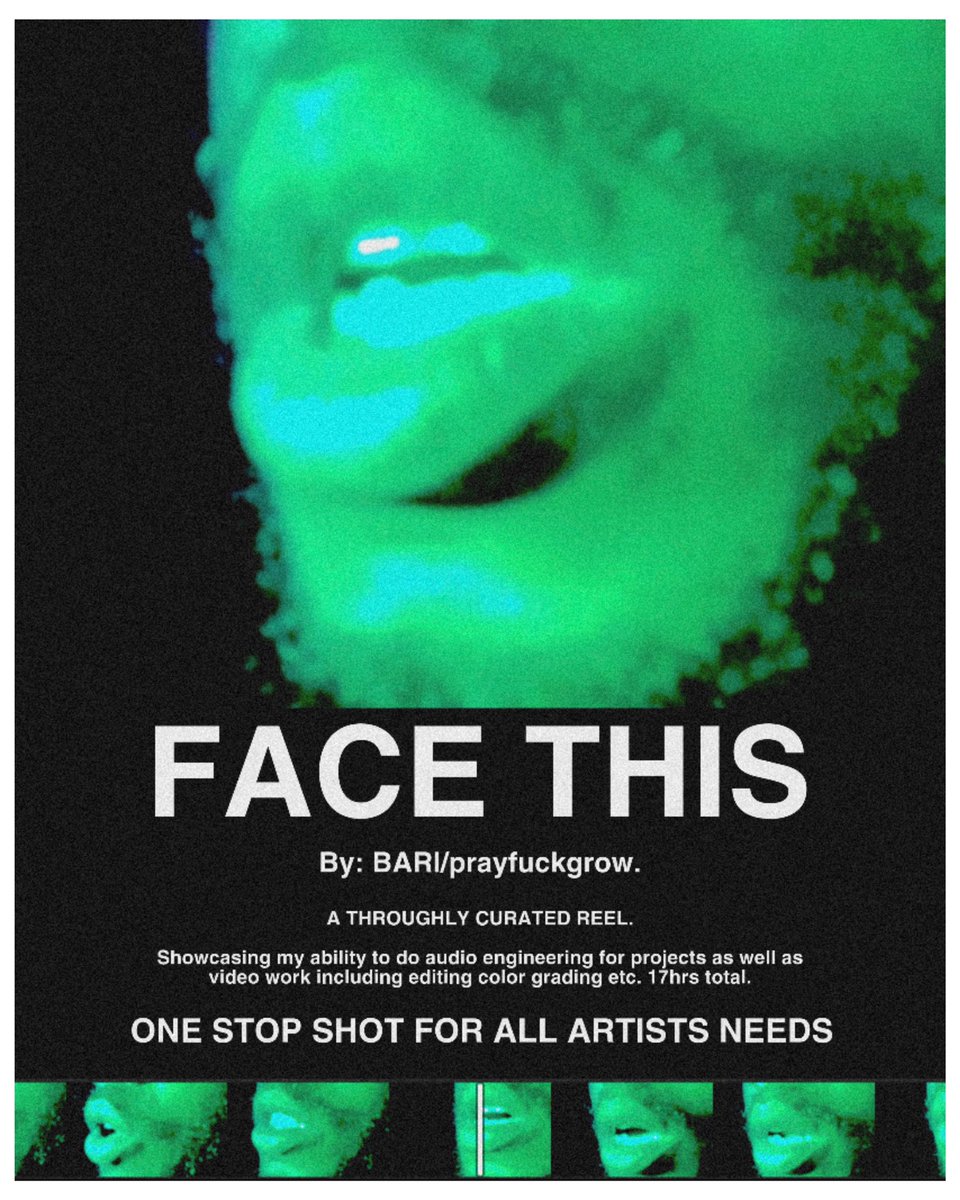 prayfckgrow's tweet photo. FACE THIS - home video basically 
By: BARI/prayfuckgrow https://t.co/qq1Sv7Bhne