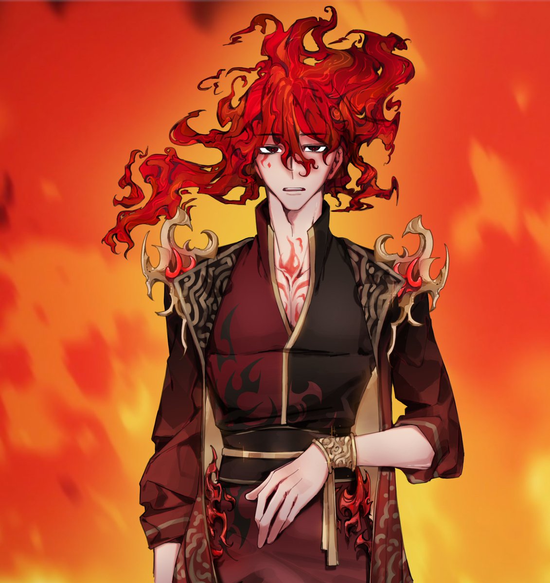 FireEXE_'s tweet photo. Yo! I'm FireEXE, or Fire the ever burning fire spirit.
Pleasure to meet you all!
I stream for fun, usually variety gaming, make memes, and I'd love to see you by and chat with you sometime❤️‍🔥🔥

#VTuber #ENVtuber #VTuberUprising 
🔥https://t.co/Bjl3bl5BGA
🔥#FireArt
🔥#FireMemes https://t.co/W7a0Dl1PuM