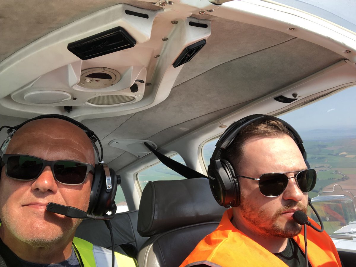 A wonderful midweek jolly with JB! Biggles and Maverick. I’ll let you decide which is which!😆🛫