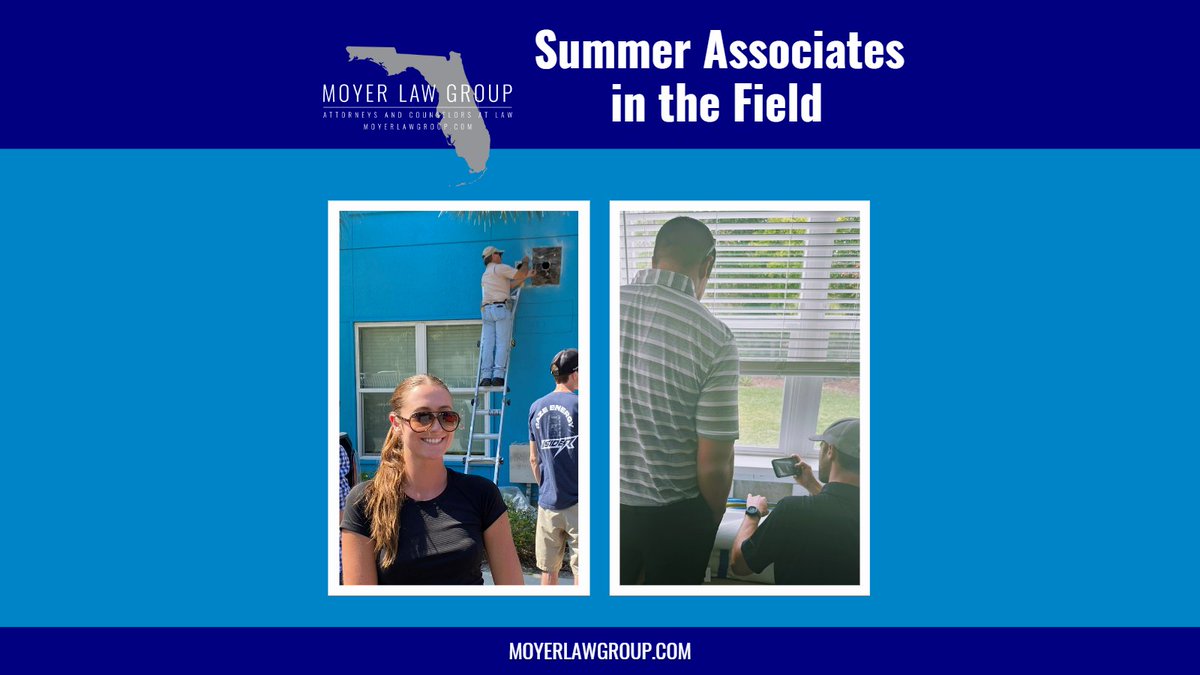 MoyerLawGroup's tweet photo. A picture may be worth 1,000 words but it doesn’t beat seeing an alleged construction defect firsthand. That’s precisely why our Summer Associates, Farrah and Richard, spent time in the field this week learning about destructive testing. https://t.co/beFlrqalcY