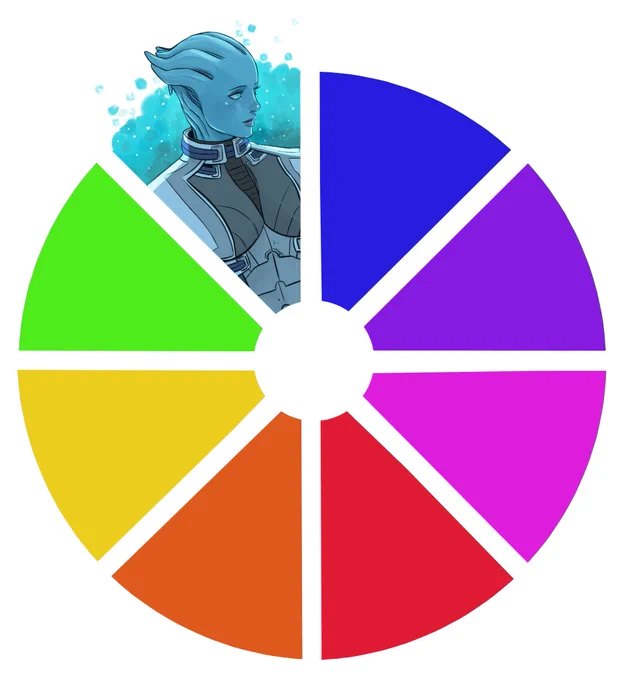Dr. Liara T'Soni, a 109-year-old Asari who has just become an adult. My perfect alien wife